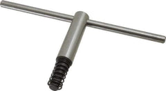 Bison - 8, 10" Chuck Diam Compatibility, Lathe Chuck Key - Compatible with 4-Jaw Chucks, Self Ejecting, 5" Body Length, 7/16" Actual Key Square Size - Exact Tool & Supply