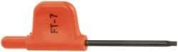 Kennametal - T7 Torx Drive, Flag Handle Driver for Indexable Tools - Compatible with Insert Screws - Exact Tool & Supply