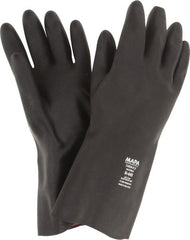 MAPA Professional - Size XL (10), 14" Long, 30 mil, Unsupported, Neoprene Chemical Resistant Gloves - Exact Tool & Supply