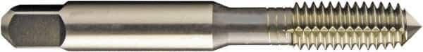 Vermont Tap & Die - M3x0.50 Metric D5 Thread Limit Plug Thread Forming Tap - High Speed Steel, Bright Finish, 1-15/16" OAL, 5/16" Thread Length, Right Hand Thread, Series 1986M - Exact Tool & Supply