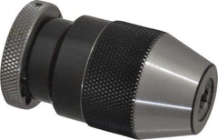 Albrecht - JT1, 1/64 to 1/4" Capacity, Steel Tapered Mount Drill Chuck - Keyless, 1.38" Sleeve Diam, 2.44" Open Length - Exact Tool & Supply