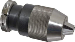 Albrecht - JT33, 1/64 to 3/8" Capacity, Steel Tapered Mount Drill Chuck - Keyless, 1.69" Sleeve Diam, 3.13" Open Length - Exact Tool & Supply