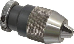 Albrecht - JT2, 1/64 to 3/8" Capacity, Steel Tapered Mount Drill Chuck - Keyless, 1.69" Sleeve Diam, 3.13" Open Length - Exact Tool & Supply