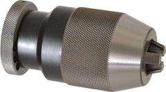 Albrecht - JT33, 1/32 to 1/2" Capacity, Steel Tapered Mount Drill Chuck - Keyless, 2" Sleeve Diam, 3.56" Open Length - Exact Tool & Supply