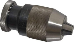 Albrecht - JT2, 1/32 to 1/2" Capacity, Steel Tapered Mount Drill Chuck - Keyless, 2" Sleeve Diam, 3.56" Open Length - Exact Tool & Supply