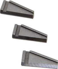 Albrecht - Drill Chuck Jaw Set - Compatible with Chuck No. C80, For Use with Classic Keyless Drill Chucks - Exact Tool & Supply