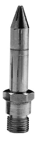 Silvent - Blow Gun Blowoff Nozzle - 1/8 NPT, 2.19" Hose Length - Exact Tool & Supply