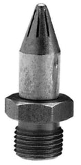 Silvent - Blow Gun Blowoff Nozzle - 1/8 NPT, 1.18" Hose Length - Exact Tool & Supply