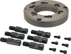 Interstate - Adapter Back Plate for 8" Diam Lathe Chucks - D1-6 Mount - Exact Tool & Supply