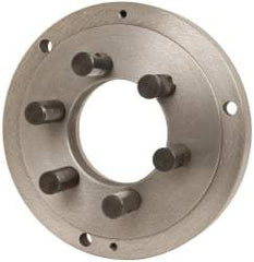 Interstate - Adapter Back Plate for 10" Diam Lathe Chucks - D1-6 Mount - Exact Tool & Supply