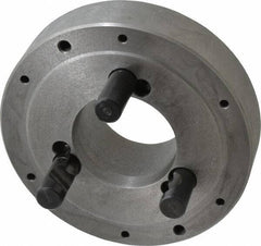Interstate - Adapter Back Plate for 6" Diam Lathe Chucks - D1-4 Mount - Exact Tool & Supply
