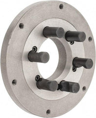 Interstate - Adapter Back Plate for 8" Diam Lathe Chucks - D1-5 Mount - Exact Tool & Supply