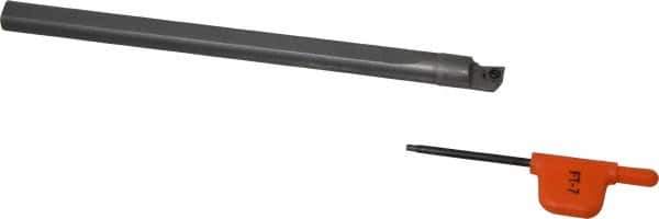 Kennametal - 0.415" Min Bore Diam, 6" OAL, 3/8" Shank Diam, GCBIW Indexable Boring Bar - 3-3/4" Max Bore Depth, WP.. Insert, Screw Holding Method - Exact Tool & Supply