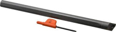 Kennametal - 0.54" Min Bore Diam, 8" OAL, 1/2" Shank Diam, GCBIW Indexable Boring Bar - 5" Max Bore Depth, WP.. Insert, Screw Holding Method - Exact Tool & Supply