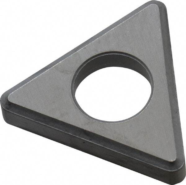 Kennametal - 1/2" Inscribed Circle, Triangle Boring Bar Shim for Indexables - 1/8" Thick, ITSN Shim Style, Negative Rake - Exact Tool & Supply