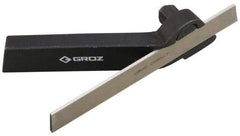 Value Collection - 3/16 Inch Blade Width x 1 Inch Blade Height, Left Hand Cutting Direction, Cutoff Blade Holder - 8 Inch Long x 3/4 Inch Wide x 1-5/8 Inch High, Steel - Exact Tool & Supply