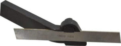 Value Collection - 3/32 Inch Blade Width x 5/8 Inch Blade Height, Left Hand Cutting Direction, Cutoff Blade Holder - 5 Inch Long x 3/8 Inch Wide x 7/8 Inch High, Steel - Exact Tool & Supply