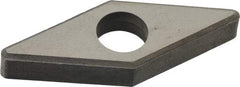 Made in USA - 1/2" Inscribed Circle, Diamond (Shape) Shim for Indexables - Carbide, 3/16" Thick, IVSN Shim Style, Negative Rake - Exact Tool & Supply