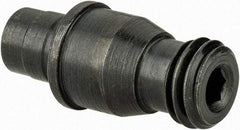 Made in USA - NL-46, 1/2" Inscribed Circle, 3/32" Hex Socket, 1/4-28 Thread, Negative Lock Pin for Indexable Turning Tools - 0.67" OAL - Exact Tool & Supply
