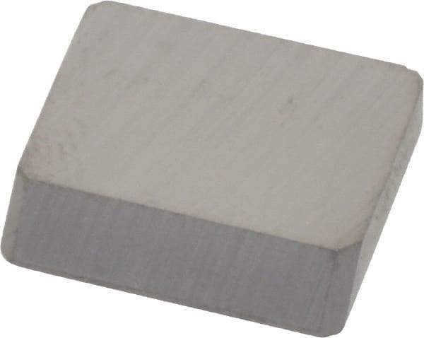 Made in USA - 1/2" Inscribed Circle, Square, S Chipbreaker for Indexables - Left Hand, Right Hand Cut, 0.094" Thick, 0.078" Effective Width, Carbide - Exact Tool & Supply