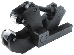 Made in USA - 8 Inch Overall Length x 2 Inch Overall Width, 3.1 Inch Capacity, Right Hand Cut, Scissor and Straddle Type Knurler - 1-1/4 Inch Diameter, 3 Inch Shank Length x 1 Inch Shank Width x 1 Inch Shank Height, Square Shank, PH Series - Exact Tool & Supply