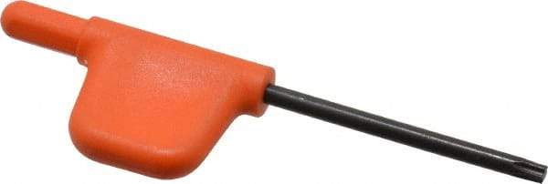 Kennametal - T8 Torx Drive, Flag Handle Driver for Indexable Boring Bars - S-KBFP, S-KBLP Compatible - Exact Tool & Supply