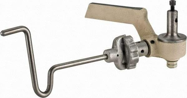 Eagle Rock - 3/8, 9 to 13 Inch Lathe Swing, Rocker Tool Post Compatible, Concave Lathe Radius Cutter - 4 Inch Shank Length, 3/8 Inch Shank Width, 1 Inch Shank Height, Includes Extension Handle - Exact Tool & Supply