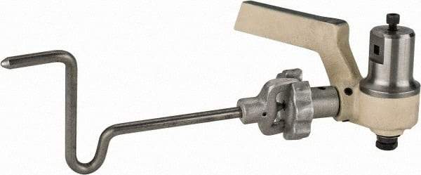 Eagle Rock - 3/4, 9 to 13 Inch Lathe Swing, Rocker Tool Post Compatible, Concave Lathe Radius Cutter - 4 Inch Shank Length, 3/8 Inch Shank Width, 1 Inch Shank Height, Includes Extension Handle - Exact Tool & Supply