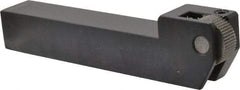 Made in USA - LH Cut, 5/8" Wide x 5/8" High x 3" Long Square Shank, Fixed Bump Knurlers - 1 Knurl Required, 5/8" Diam x 1/4" Wide Face, 1/4" Hole Diam, Series GK - Exact Tool & Supply