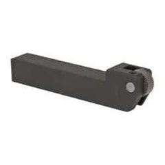 Made in USA - RH Cut, 5/8" Wide x 5/8" High x 3" Long Square Shank, Fixed Bump Knurlers - 1 Knurl Required, 5/8" Diam x 1/4" Wide Face, 1/4" Hole Diam, Series GK - Exact Tool & Supply