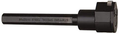 Made in USA - Neutral Cut, 1/2" Wide x 1/2" High x 3-1/2" Long Round Shank, Fixed Bump Knurlers - 1 Knurl Required, 1/2" Diam x 3/16" Wide Face, 3/16" Hole Diam, Series EP - Exact Tool & Supply