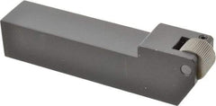 Made in USA - LH Cut, 1" Wide x 1" High x 3-1/2" Long Square Shank, Fixed Bump Knurlers - 1 Knurl Required, 3/4" Diam x 1/2" Wide Face, 1/4" Hole Diam, Series KR - Exact Tool & Supply