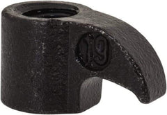 Made in USA - Series Finger Clamp, CL Clamp for Indexables - Neutral Cut, 0.31" High, Compatible with XNS-36 Clamp Screws - Exact Tool & Supply