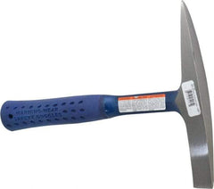Estwing - 7/8 Lb Head Welder's Hammer - 11" Long, 1-1/4" Face Diam, Steel Handle - Exact Tool & Supply