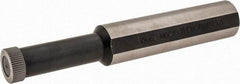 Knurlcraft - 2 Inch Deep, 1 Inch Shank Diameter, Internal Hand Knurler - 6 Inch Long, 20mm Knurl Diameter, 8mm Face Width, 10/12mm Hole Diameter, 1 Knurl Required - Exact Tool & Supply