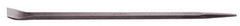 Value Collection - 15" OAL Aligning Pry Bar - 5/8" Wide - Exact Tool & Supply