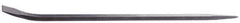 Made in USA - 30" OAL Pinch Bar - 7/8" Wide - Exact Tool & Supply
