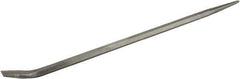 Made in USA - 36" OAL Pinch Bar - 7/8" Wide - Exact Tool & Supply