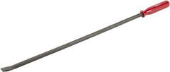 Made in USA - 36" OAL Screwdriver Pry Bar - 7/8" Wide - Exact Tool & Supply
