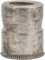 Made in USA - 5/16-18 UNC, Cadmium-Plated, Aluminum Knurled Rivet Nut Inserts - 0.03" to 0.09" Grip, 1/2" Drill Size, 0.528" Body Diam - Exact Tool & Supply