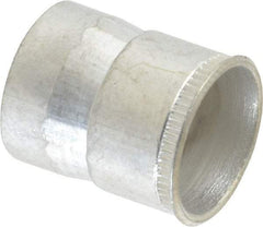 Made in USA - 5/16-18 UNC, Cadmium-Plated, Steel Knurled Rivet Nut Inserts - 0.03" to 0.09" Grip, 1/2" Drill Size, 0.528" Body Diam - Exact Tool & Supply