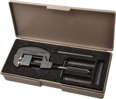 Knurlcraft - Hand Knurlers Maximum Capacity (Inch): 1 Minimum Capacity (Inch): 1/8 - Exact Tool & Supply