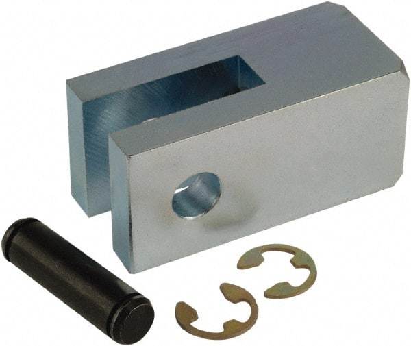 ARO/Ingersoll-Rand - Air Cylinder Rod Clevis - For 1-1/8" Air Cylinders, Use with ARO/Ingersoll Rand Micro-Air Cylinders - Exact Tool & Supply