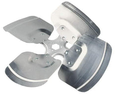 Made in USA - 24" Blade Diam, Commercial Fan Blade - Clockwise Rotation, 4 Blades - Exact Tool & Supply
