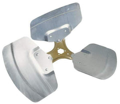 Made in USA - 18" Blade Diam, Commercial Fan Blade - Clockwise Rotation, 3 Blades - Exact Tool & Supply