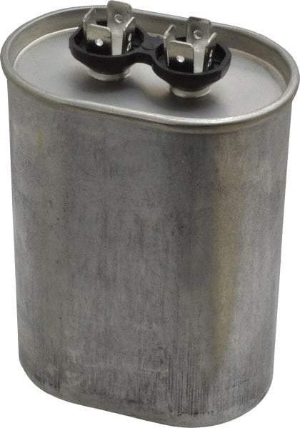 Value Collection - 25 Microfarad Motor Capacitor - 440 Volts, 2.91" Wide x 1.91" Deep x 3" High - Exact Tool & Supply
