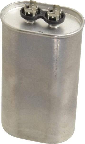 Value Collection - 35 Microfarad Motor Capacitor - 440 Volts, 2.91" Wide x 1.91" Deep x 3-3/4" High - Exact Tool & Supply