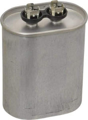Value Collection - 40 Microfarad Motor Capacitor - 440 Volts, 2.91" Wide x 1.91" Deep x 4-3/4" High - Exact Tool & Supply