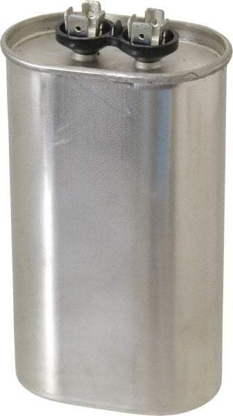 Value Collection - 50 Microfarad Motor Capacitor - 440 Volts, 2.91" Wide x 1.91" Deep x 4-3/4" High - Exact Tool & Supply