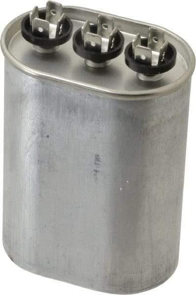 Value Collection - 35/5 Microfarad Motor Capacitor - 370 Volts, 3-3/4" High - Exact Tool & Supply